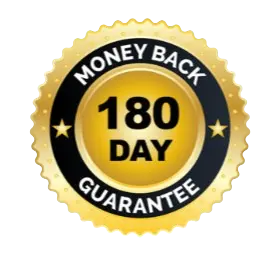 180 Days Money Guarantee