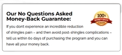 The Shingles Solution Money Back Guarantee